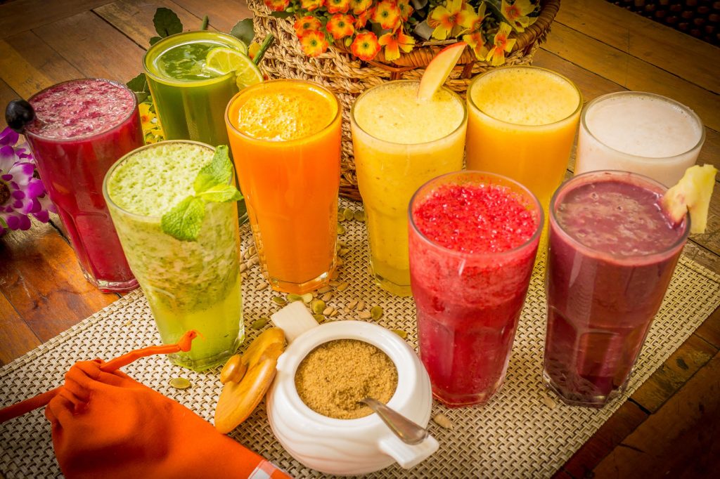 Sucos energizantes para o Carnaval
