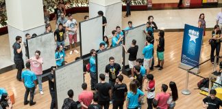 Rei da Derivada desafia estudantes no JK Shopping