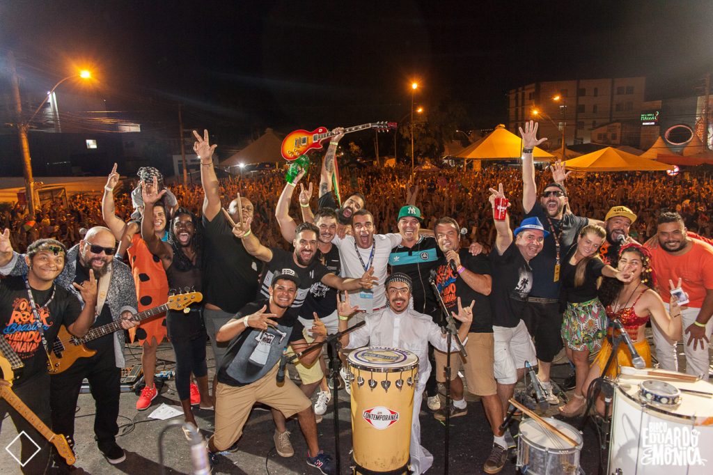 Bloco Eduardo & Mônica encerra o Brasília Ice Park