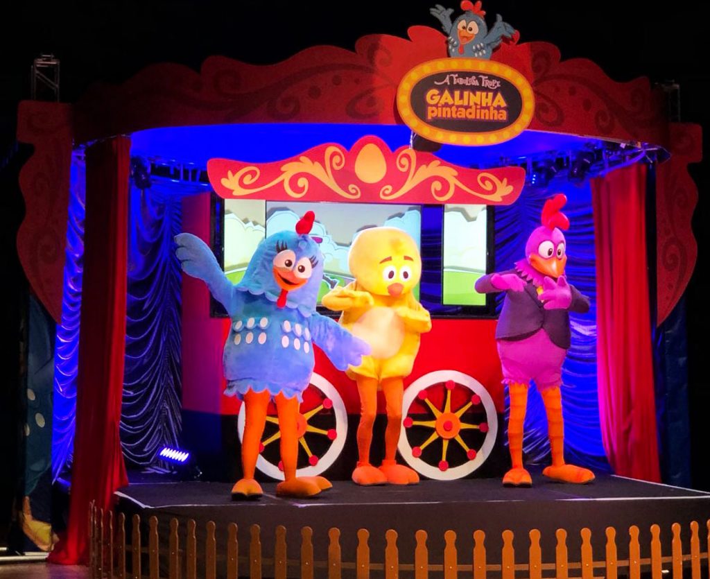 A Trupe da Galinha Pintadinha volta a Brasília