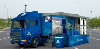 Caminhão PlayStation estaciona no Boulevard Shopping