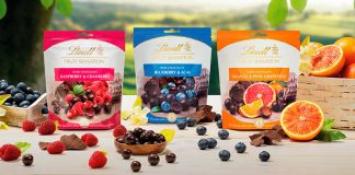 Lindt apresenta Sensation Fruit