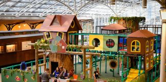 Casa da Árvore desafia a criançada no Boulevard Shopping