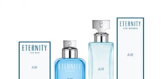 Calvin Klein lança novas fragrâncias Eternity