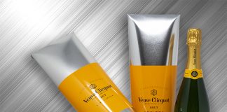 Veuve Clicquot lança nova embalagem térmica, o Clicquot Gouache