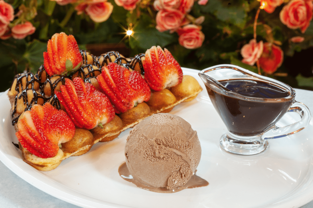 Bubble waffle, das ruas de Londres para Brasília