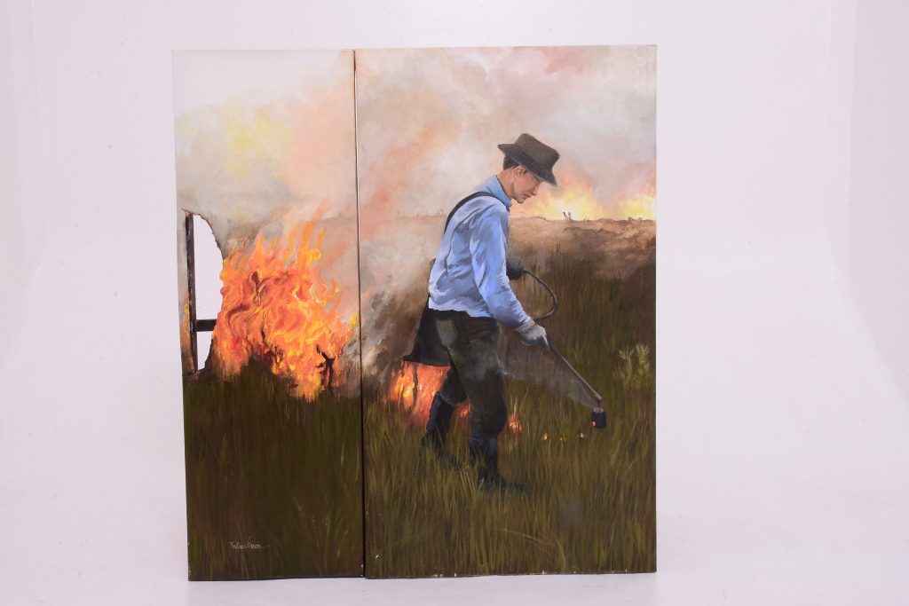 Théa Sisson em exposição no “Cerrado Esperança”