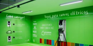 Conjunto Nacional oferece carregamento gratuito para carros elétricos