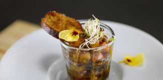 Jantar especial com preparações sem glúten e sem leite