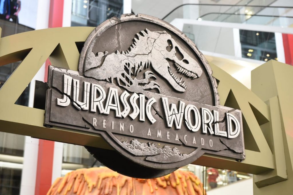 Crianças voltam ao tempo jurássico durante as férias no Taguatinga Shopping