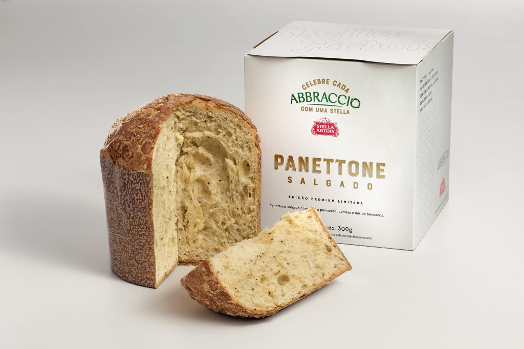 Abbraccio e Stella Artois anunciam lançamento de Panettone Salgado