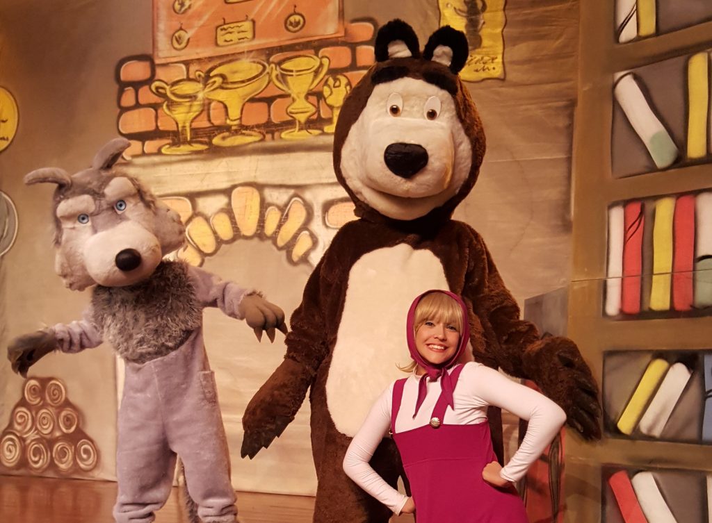 O Teatro da UNIP recebe a Masha e o Urso