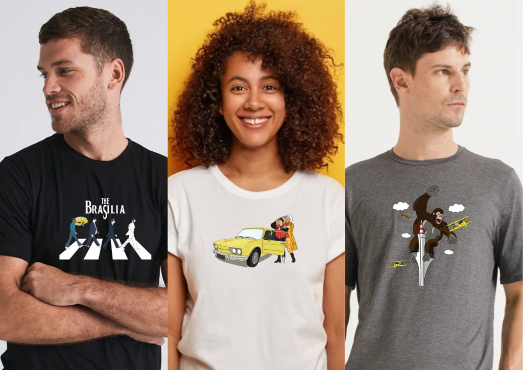 Deu Bom Brasília celebra os 63 anos da capital com camisetas divertidas