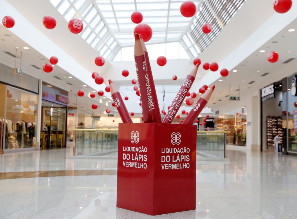 Vai começar a liquidação Lápis Vermelho do ParkShopping