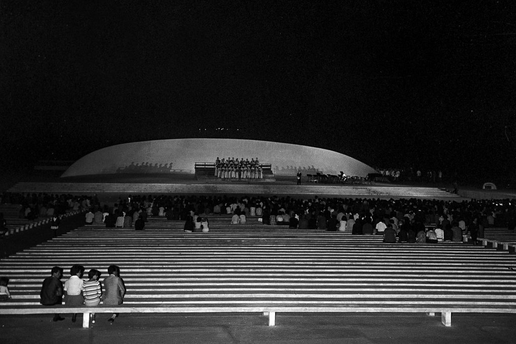 #TBT: Concha Acústica, primeiro palco a céu aberto de Brasília