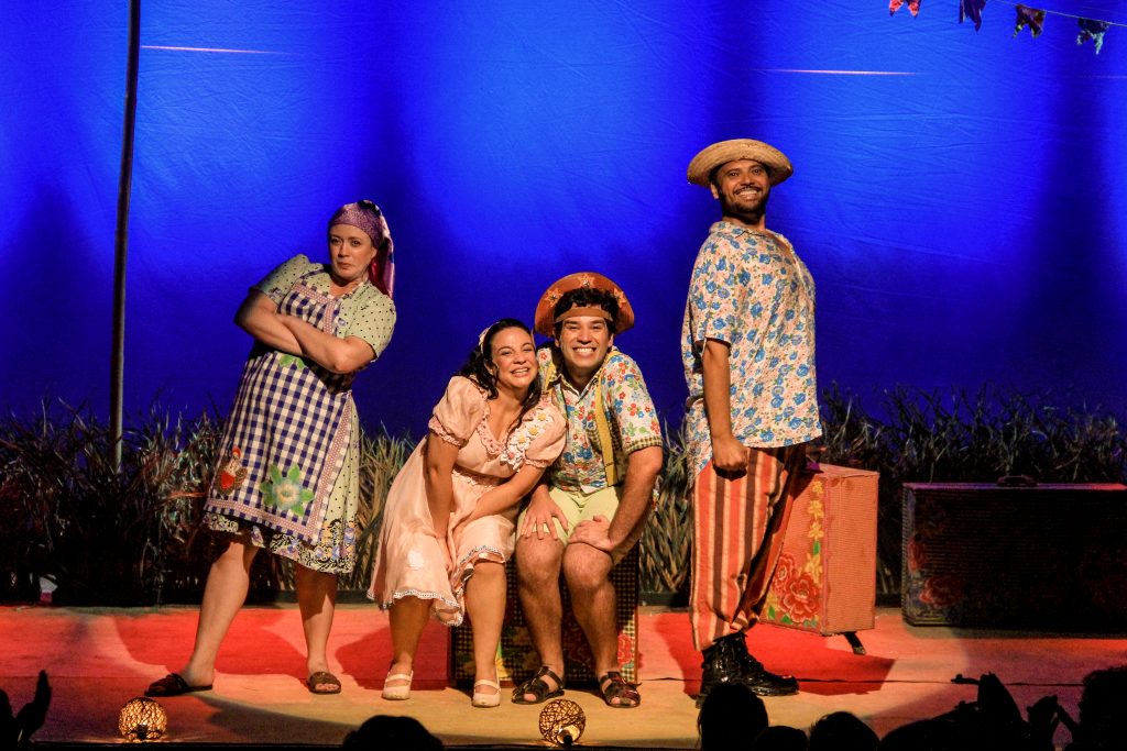 O premiado musical “Luiz e Nazinha – Luiz Gonzaga para Crianças” chega a Brasília