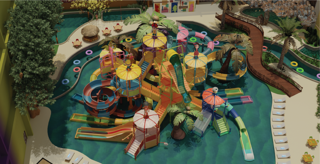 Tauá Resort Alexânia vai inaugurar um gigantesco parque aquático com mais de dez atrações