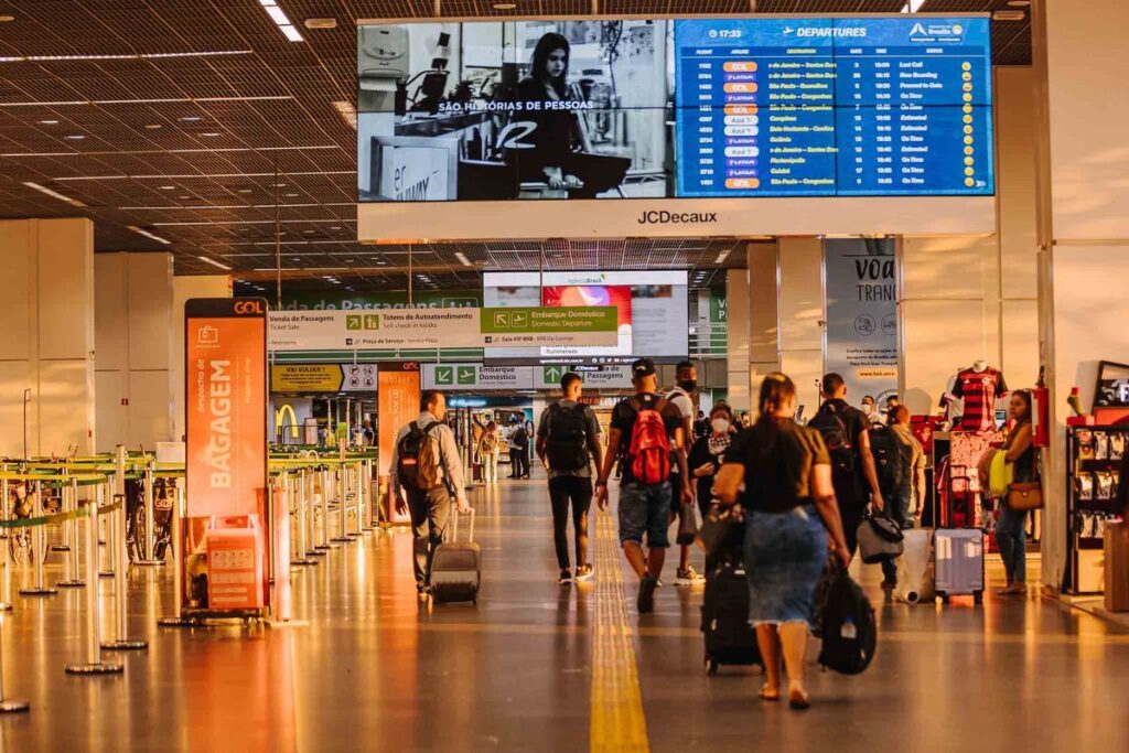 Aeroporto de Brasília é o terminal aéreo mais pontual do Brasil e o segundo do mundo em 2024
