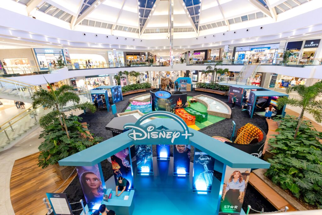 ParkShopping recebe experiência imersiva Disney+