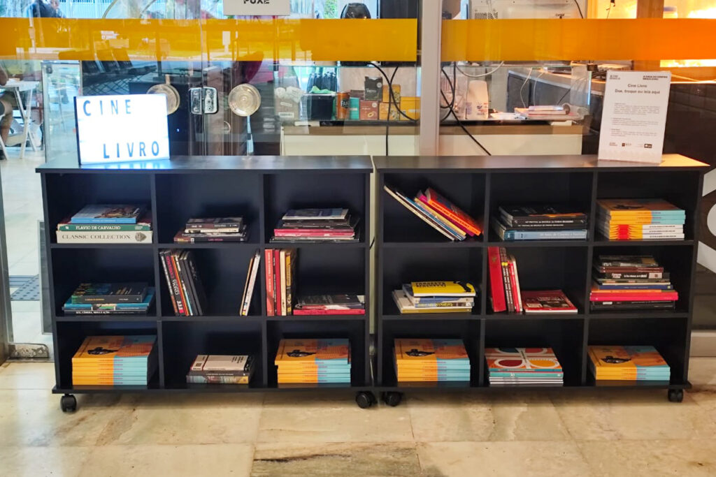 Cine Brasília recebe projeto de troca e doação de obras literárias