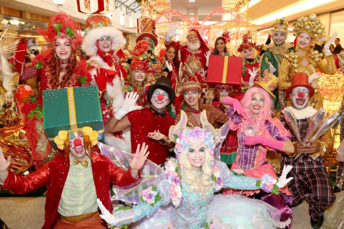 Chegada Papai Noel Terraço Shopping 1