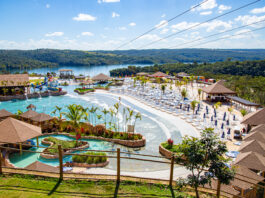 A maior praia artificial da América do Sul entra no ritmo do Carnaval