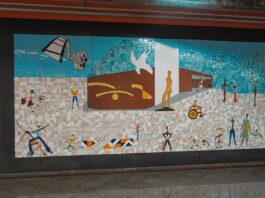 Estações do Metrô se transformam em galerias de arte