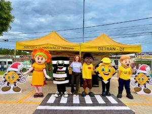 Brasília celebra 29 anos da faixa de pedestre