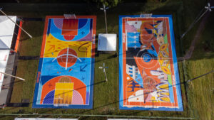 Betano revitaliza duas quadras do Parque da Cidade